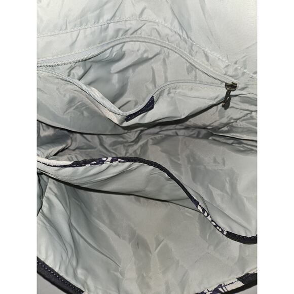 Kipling Messenger Bag Purple Gray 16x3x4 - Picture 8 of 9